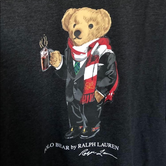 🐻NEW POLO BEAR SPECIAL LONG SLEEVE SHIRT - Picture 4 of 4